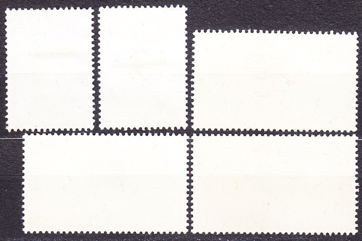 SENEGAL 1968, Michel 378-379, 381-383, razené. VTÁCTVO.