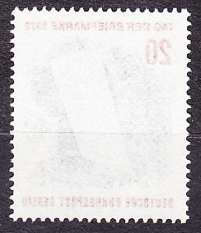ZÁPADNÝ BERLÍN 1972, Michel 439, ** čistá séria. DEŇ ZNÁMKY.