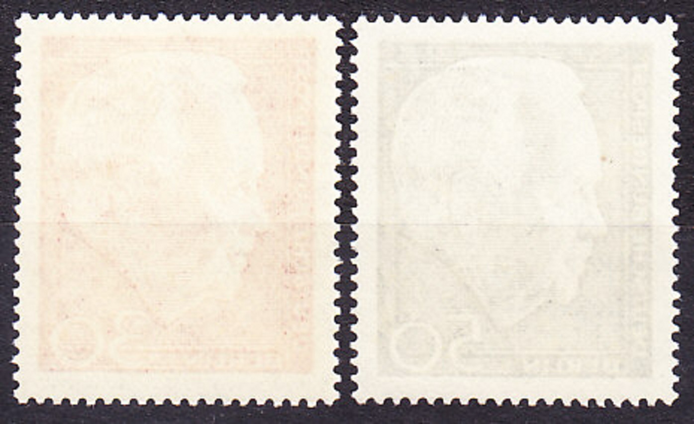 ZÁPADNÝ BERLÍN 1967, Michel 314-315, ** čistá séria. PREZIDENT HEINRICH LUBKE.