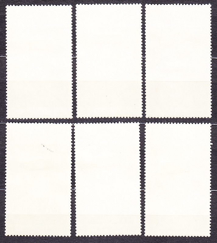 TOGO 1975, Michel 1092-1097, razená séria. MAĽBY - VEĽKÁ NOC.