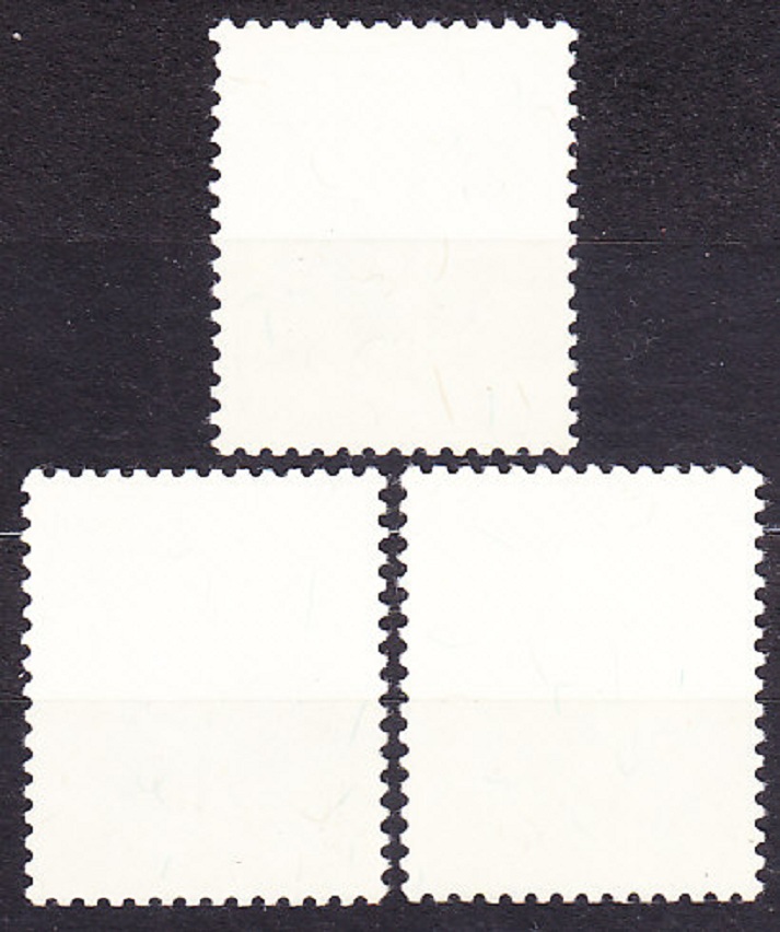 RUANDA - URUNDI 1953, Michel 133-135, ** čisté. KOLÓNIE. KVETY.