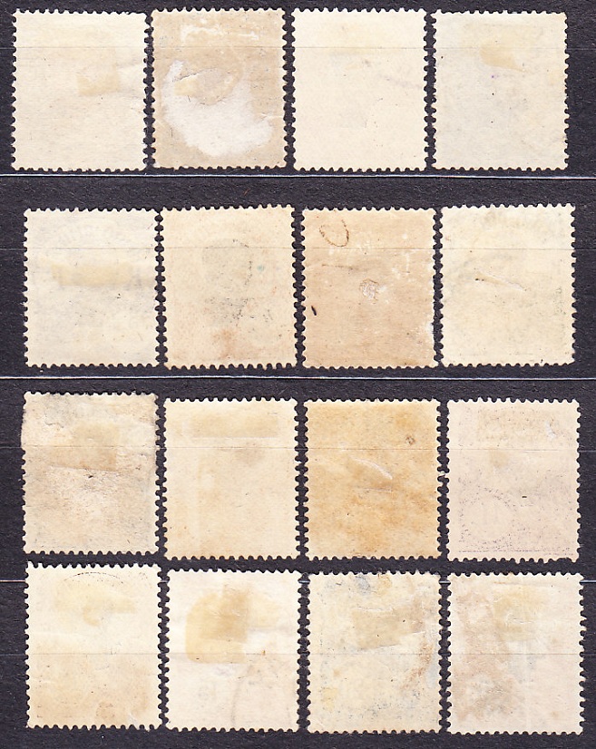 FRANCÚZSKA INDOČÍNA 1922, Michel 102-103, 105, 107-109, 111-120, razené. KOLÓNIE. DOMORODKYNE.
