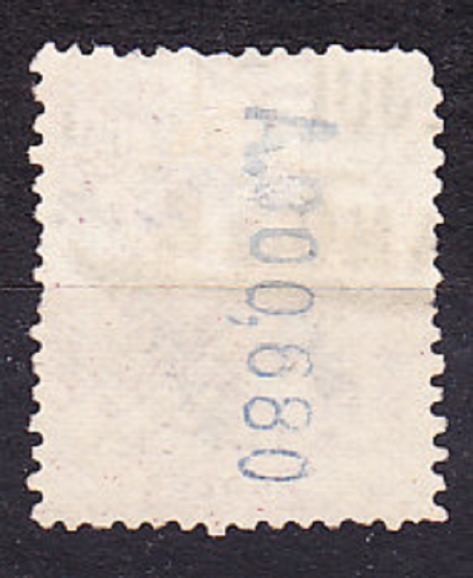 ŠPANIELSKA POŠTA V MAROKU 1910, Michel 36, razená. KOLÓNIE. KRÁĽ ALFONS XIII. - PRETLAČ.