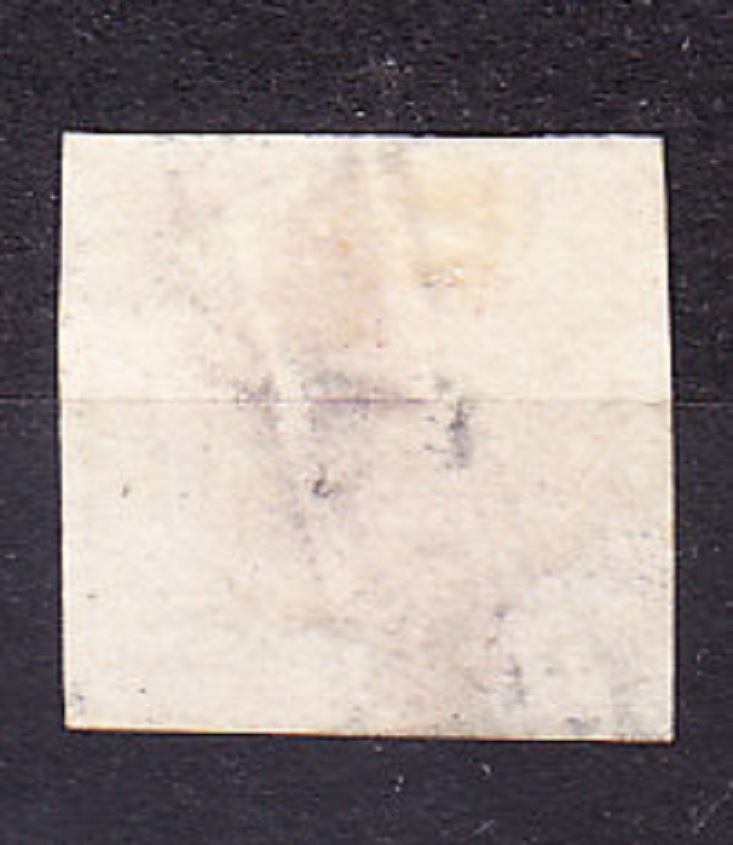 NEAPOL 1858, Michel 1, razená. ERB - KONE.