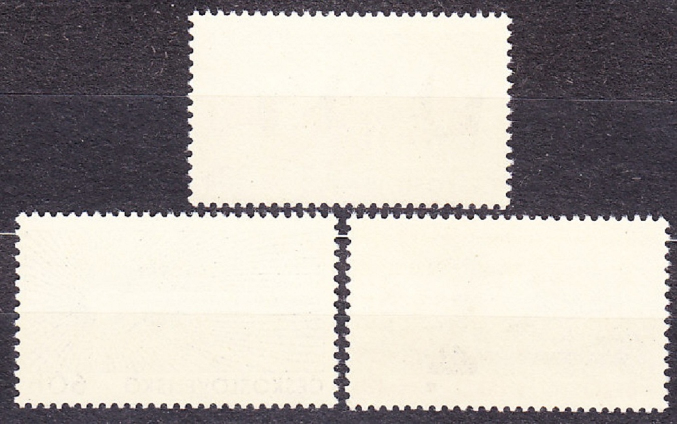 ČSSR 1966, Pofis 1532-1534, ** čistá séria. XIII. ZJAZD KSČ.