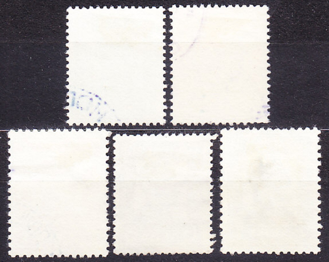BULHARSKO 1931, Michel 226-230, razené. CÁR BORIS III.