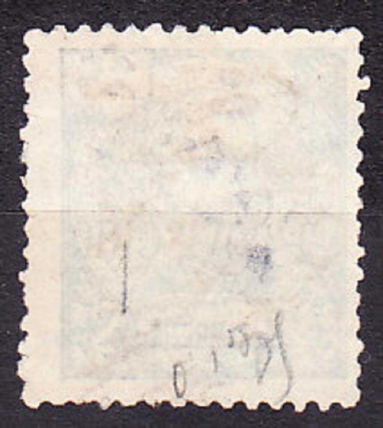 ZAMBEZIA 1902, Michel 43, razená. KOLÓNIE. KRÁĽ CARLOS I. - PRETLAČ.