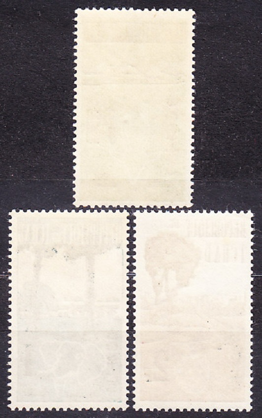 ČAD 1961, Michel 69-71, ** čisté. KRAJINY.