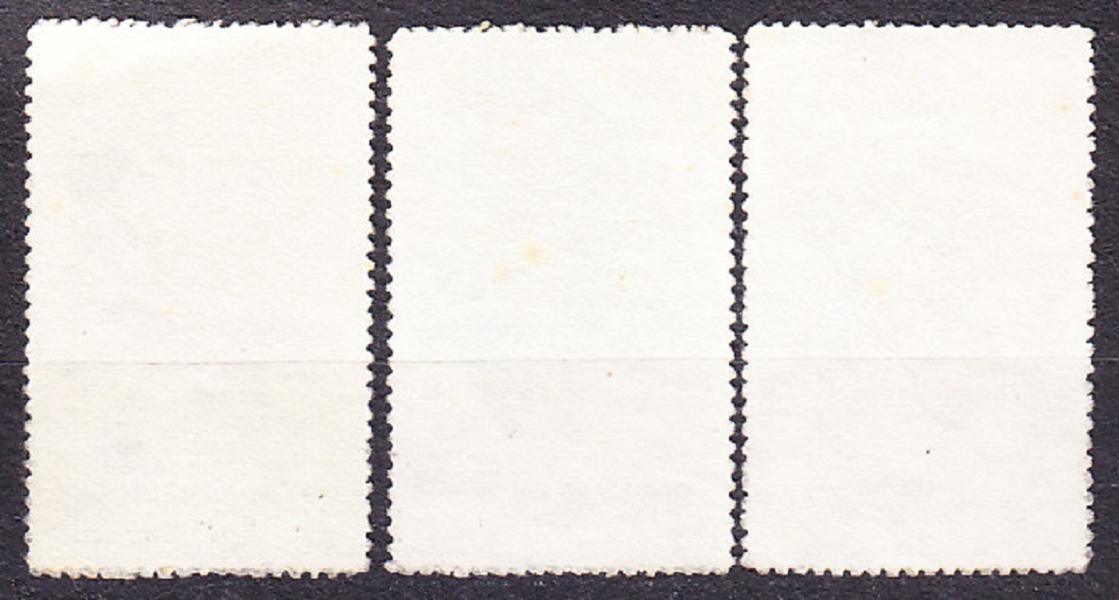 ČÍNA 1955, Michel 278-279, 281, nepoužité ( vydanie bez lepu ). PANOVNÍCI.