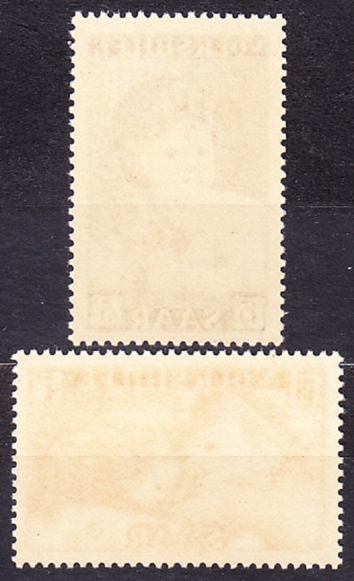 SAARLAND 1953, Michel 344-345, ** čisté. MAĽBY - DETI, RUBENS, TIZIAN.