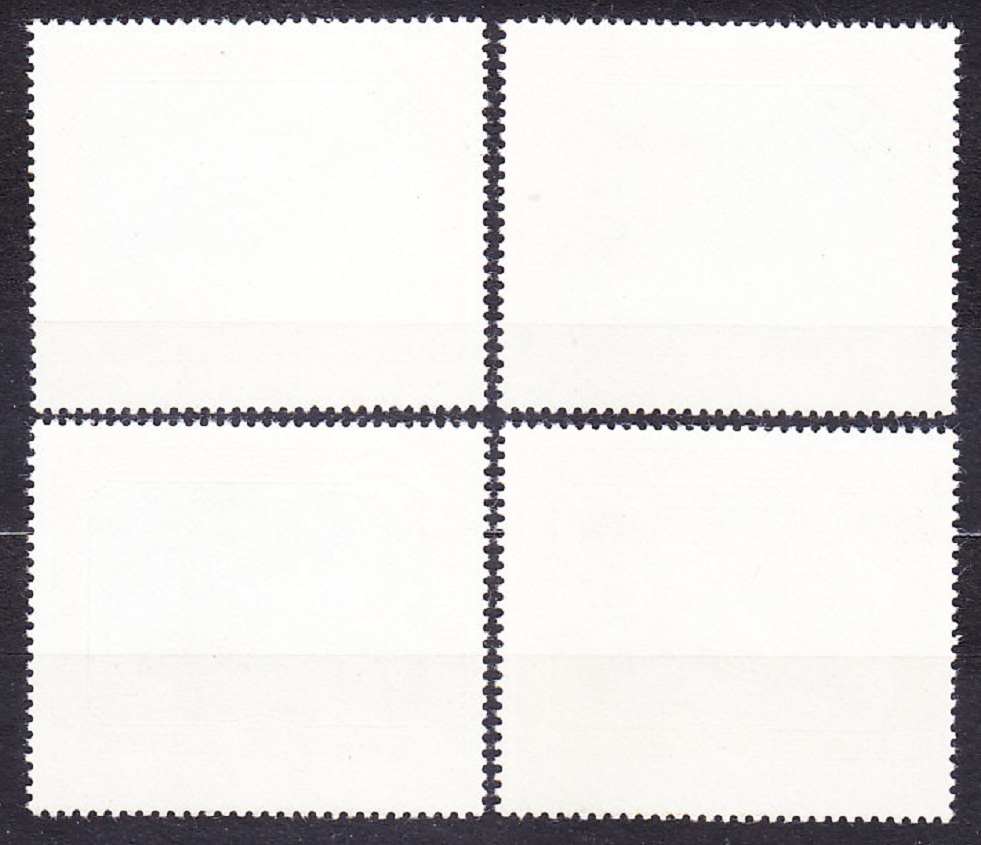LICHTENSTEINSKO 1978, Michel 706-709, razená séria. HRADY, KRAJINY.