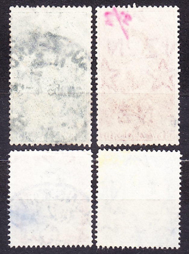 NOVÝ ZÉLAND 1953, Michel 341-344, razené. KRÁĽOVNÁ ALŽBETA II.
