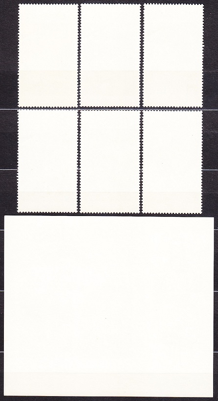 TOGO 1975, Michel 1092-1097 + Block 94, ** čistá séria + hárček. MAĽBY, VIANOCE - EL GRECO, BELLINI, DURER.
