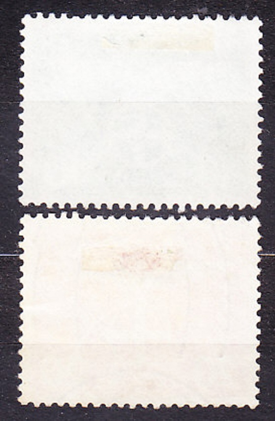 NÓRSKO 1942, Michel 46, 48, razené. SLUŽOBNÉ. ERBY.
