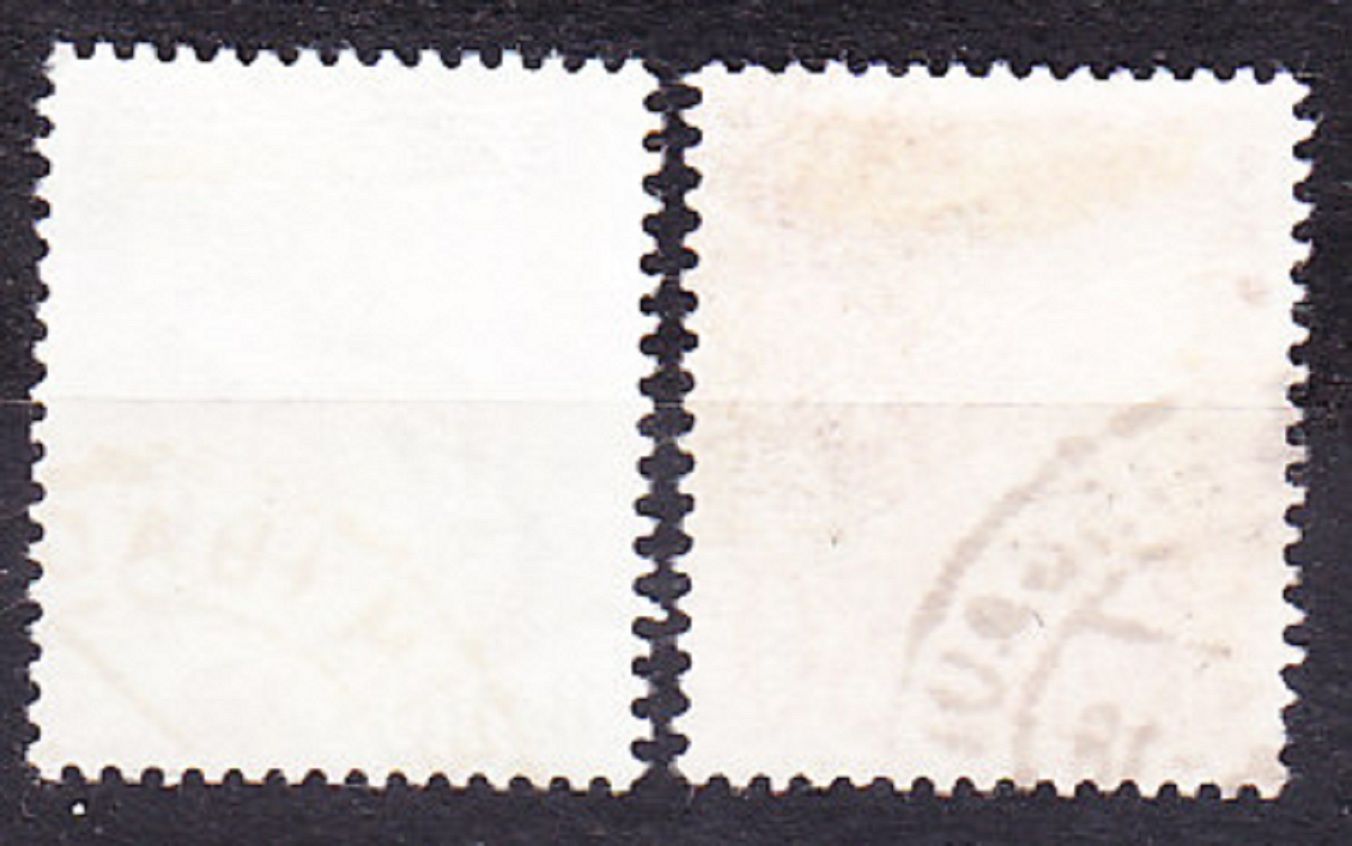 BADEN 1948, Michel 32, 36, razené. KRAJINY, OSOBNOSTI.