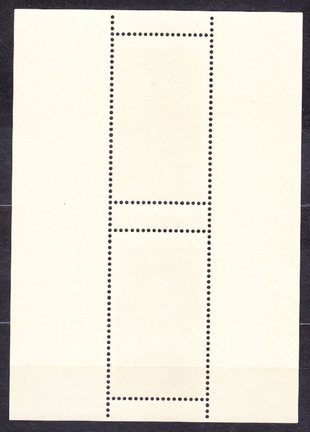 NEMECKO 1973, Michel Block 9, razený hárček. FILATELISTICKÝ KONGRES.