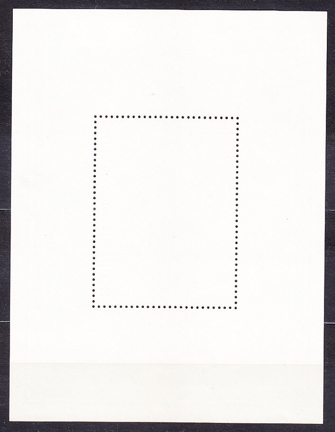 NIGER 1978, Michel Block 19, razený hárček. MAĽBY - P. P. RUBENS.
