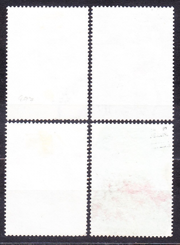 ANGLICKO 1980, Michel 817-820, razená séria. VTÁCTVO.