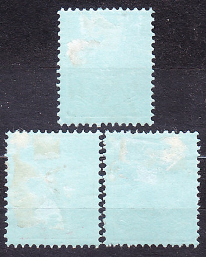 IRÁN 1907, Michel 235-236, 238, razené. ERBY - LEV.