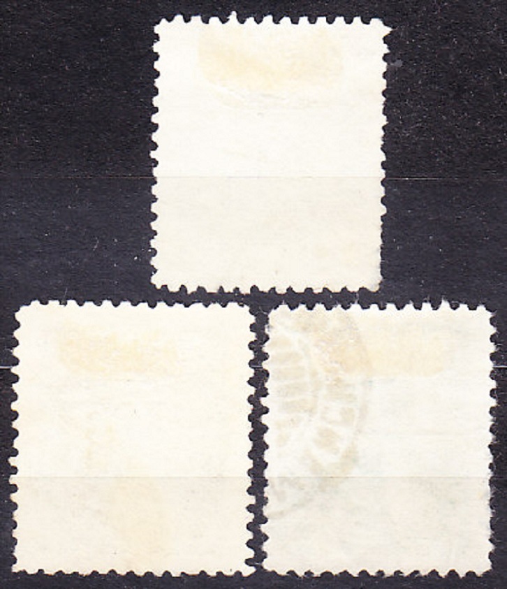 IRÁN 1933, Michel 626-628, razené. PANOVNÍK REZA PAHLAVI.