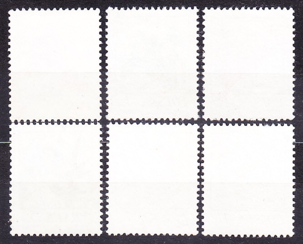 POĽSKO 1974, Michel 2296-2301, razená séria. KVETY.