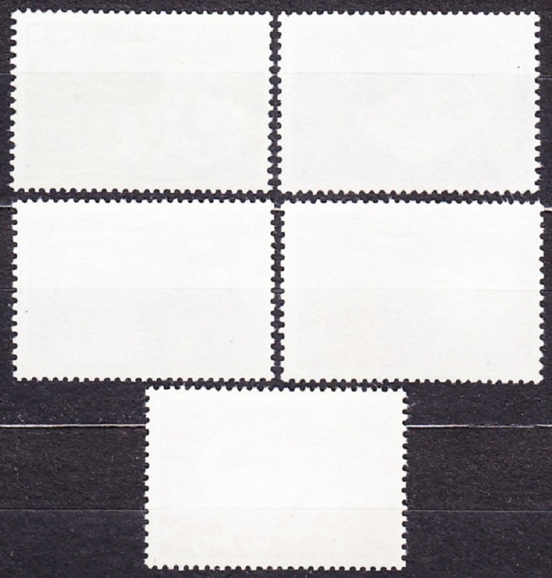 HOLANDSKO 1967, Michel 873-877, ** čistá séria. MORSKÉ ŽIVOČÍCHY.
