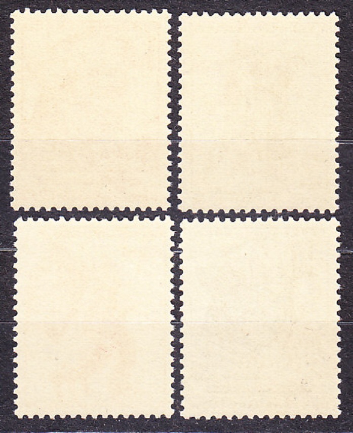 ČSSR 1952, Pofis 687-690, ** čistá séria. DEŇ ARMÁDY.