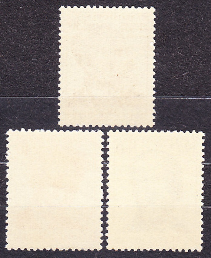 ČSSR 1954, Pofis 791-793, ** čistá séria. ROK ČESKEJ HUDBY, SLÁVNI SKLADATELIA.