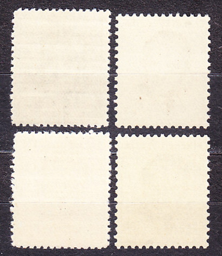 ČSSR 1953, Pofis 732-735, ** čistá séria. PREZIDENT K. GOTTWALD.