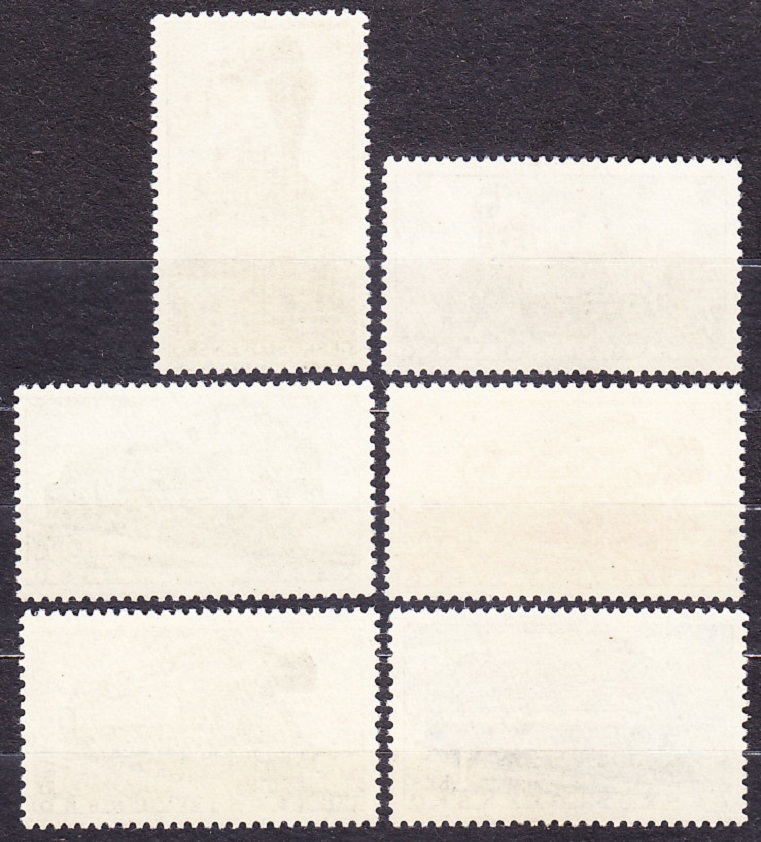 ČSSR 1956, Pofis 907-912, ** čistá séria. LOKOMOTÍVY.