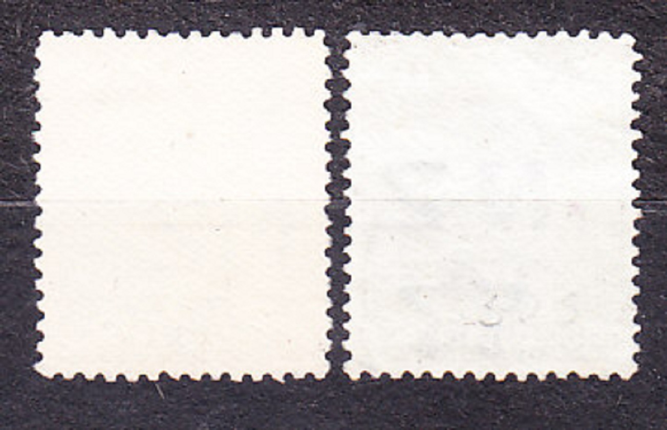 NOVÝ ZÉLAND 1915, Michel 136-137, razené. KRÁĽ GEORGE V.