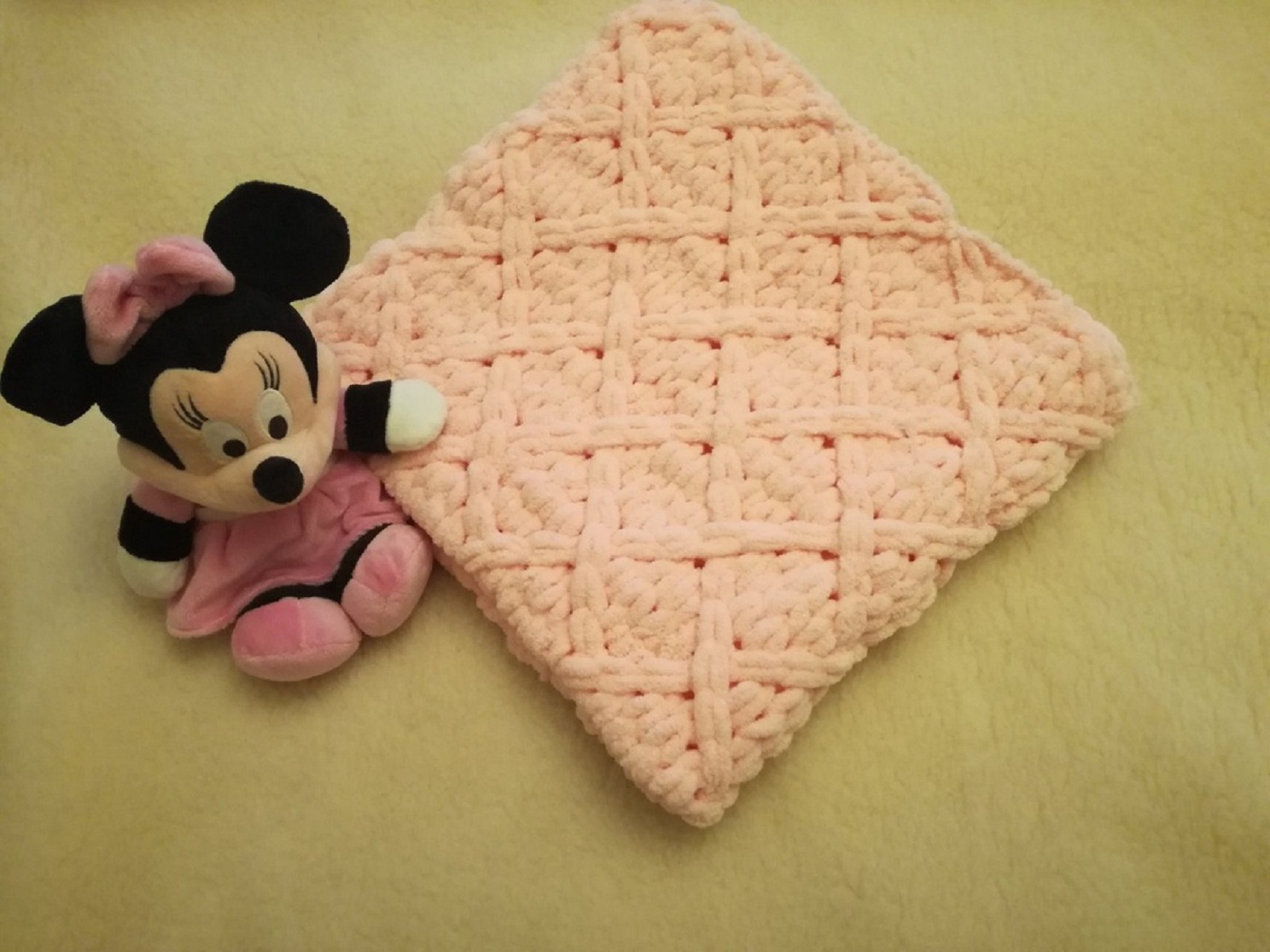 DEKA 90 cm x 90 cm - RUŽOVÁ.