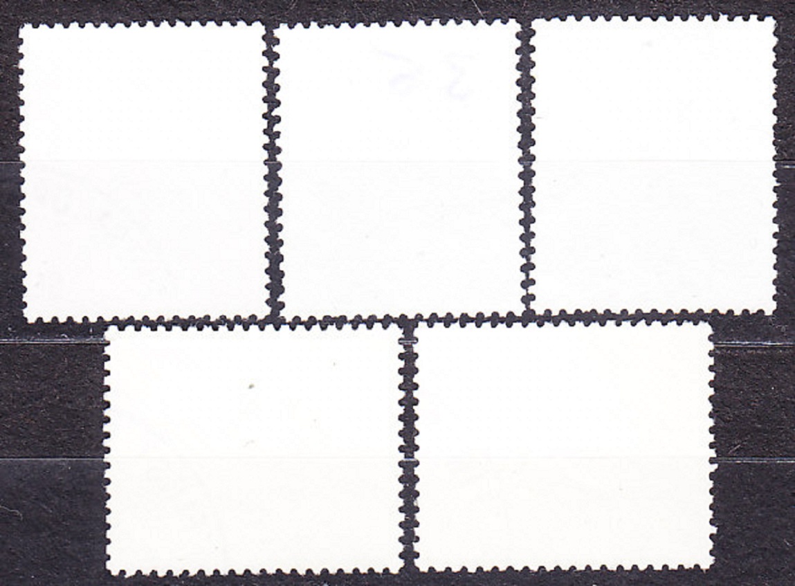 AUSTRÁLIA 1980, Michel 715-719, razená séria. VTÁCTVO.