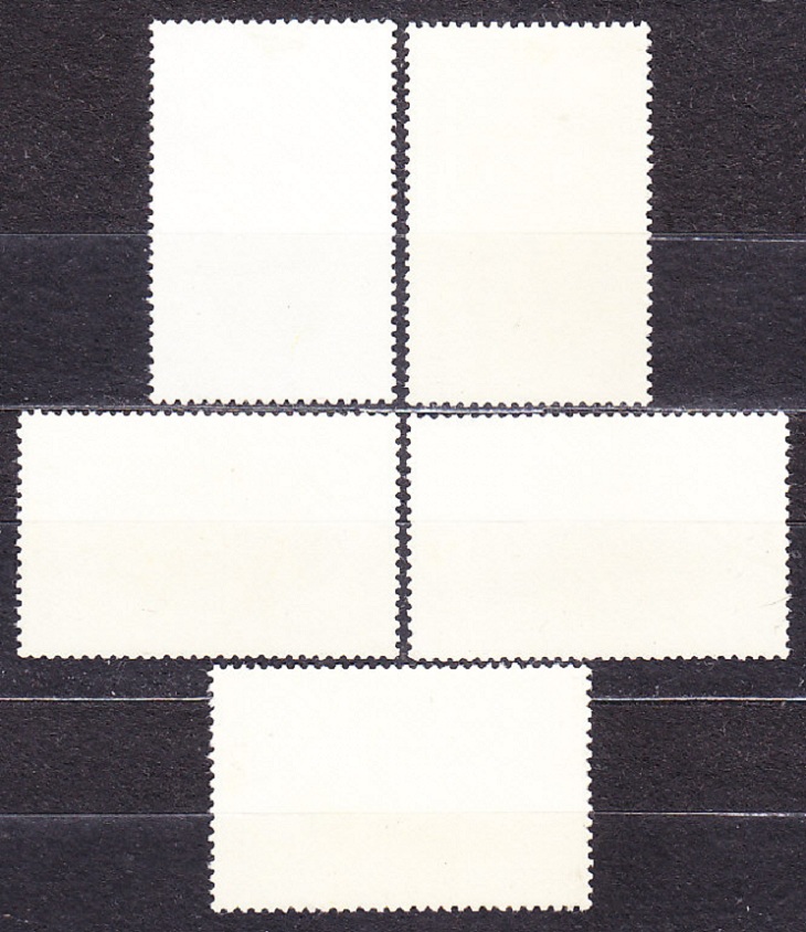 TOGO 1975, Michel 1079-1083, razené. KVETY.