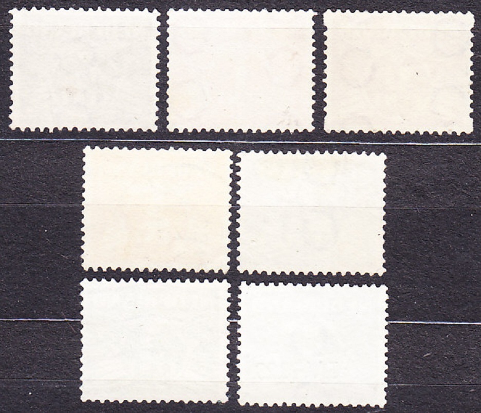 HOLANDSKO 1926, Michel 171-177, razená séria. LETIACI HOLUB.