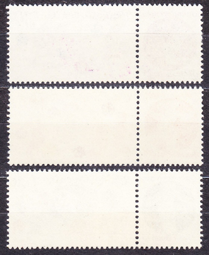 ČSSR 1975, Pofis 2139ľk-2141ľk, ** čistá séria s ľavými kupónmi. SPARTAKIÁDA.
