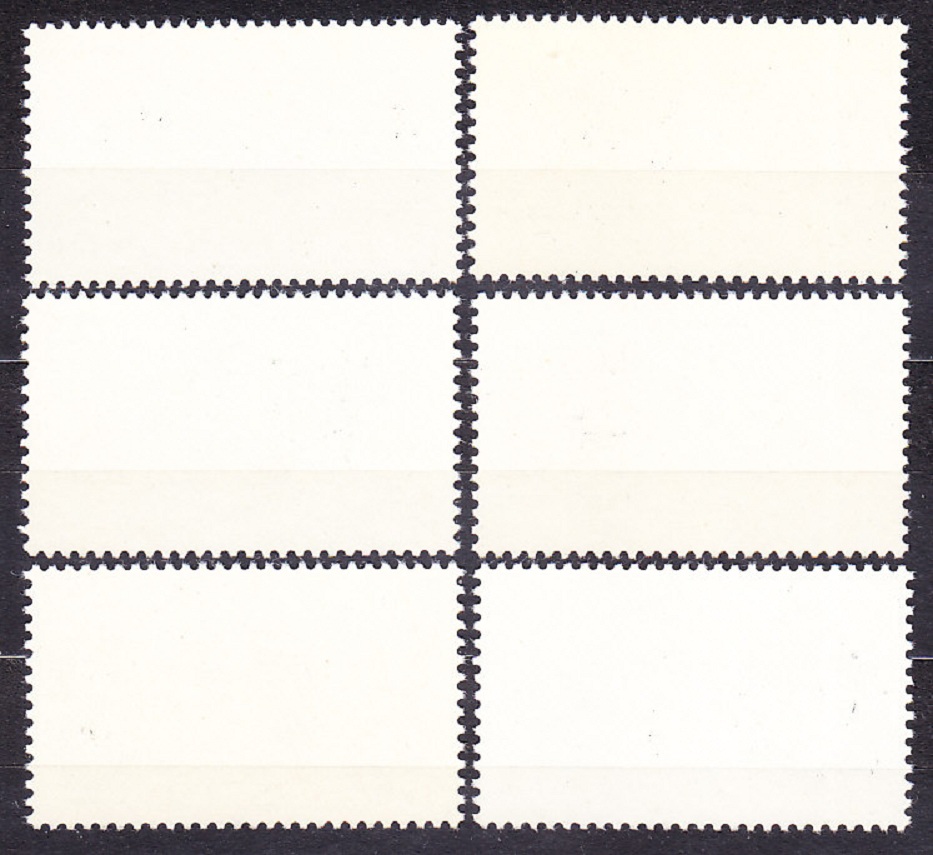 ČSSR 1973, Pofis 2042-2047, ** čistá séria. LOVECKÍ PSI.