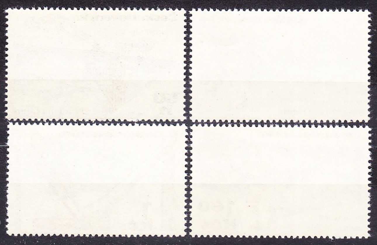 ČSSR 1970, Pofis 1804-1807, ** čistá séria. MAJSTROVSTVÁ SVETA V LYŽOVANÍ.