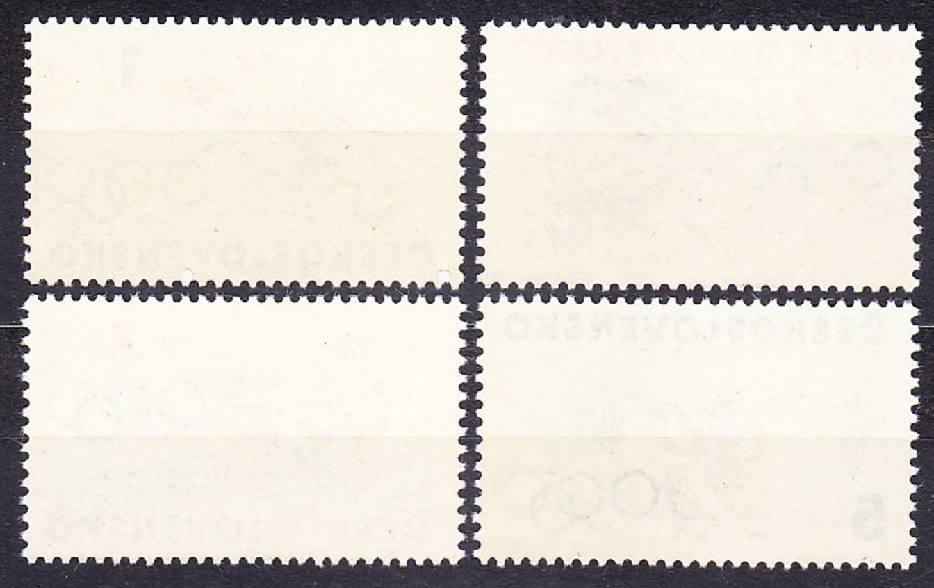 ČSSR 1984, Pofis 2663-2666, ** čistá séria. LOH V LOS ANGELES.