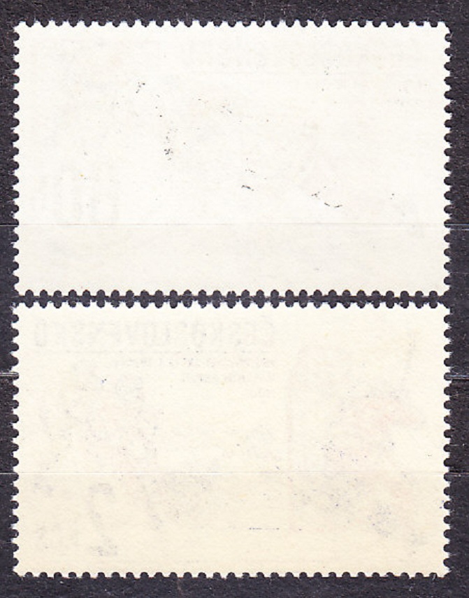 ČSSR 1978, Pofis 2305-2306, ** čistá séria. ĽADOVÝ HOKEJ - MAJSTROVSTVÁ SVETA.