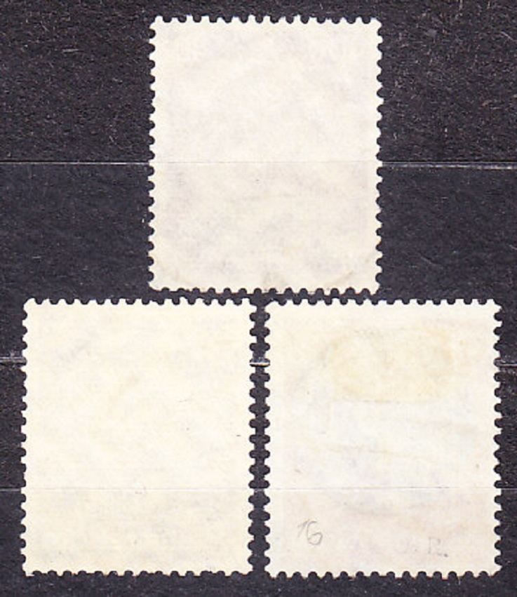 DEUTSCHES REICH - ALSASKO 1940, Michel 12-13, 16, razené. HINDENBURG - PRETLAČE.