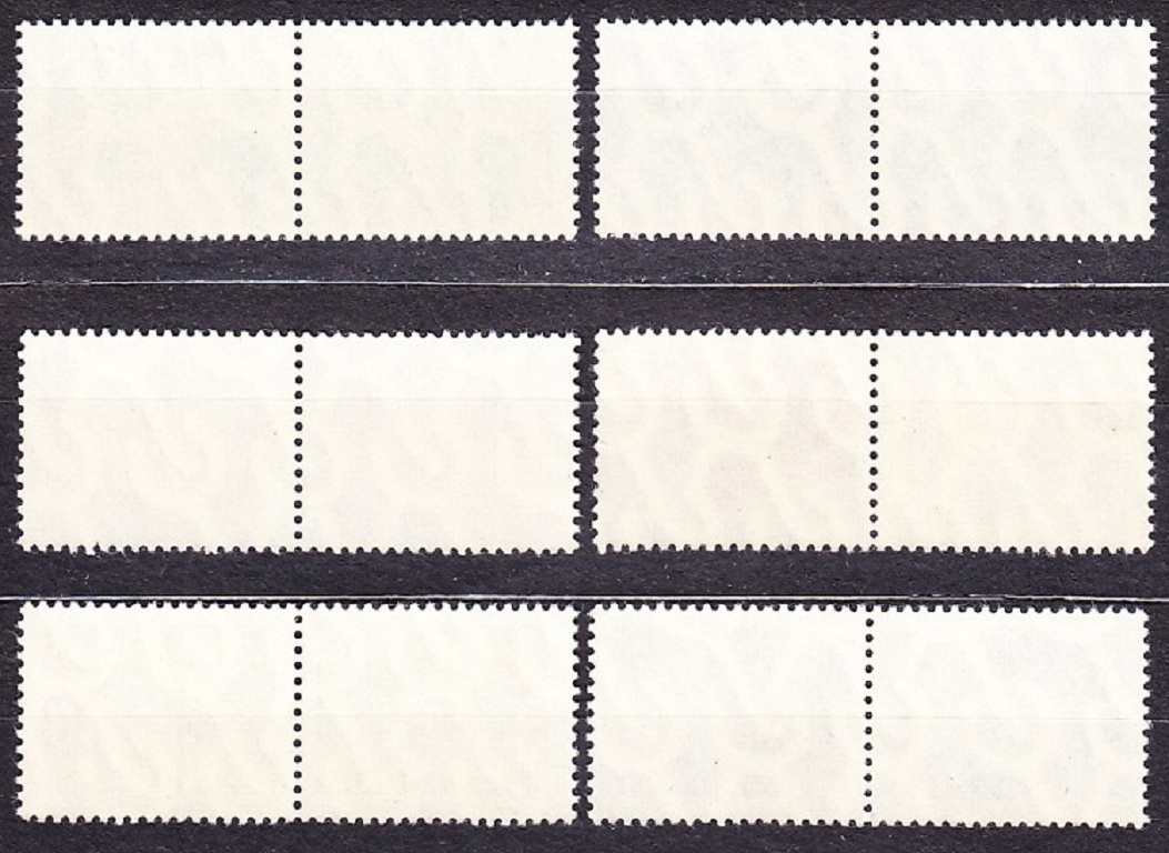 RUMUNSKO 1967, Michel 107-112, ** čistá séria. DOPLATNÉ. BUDOVA POŠTY, POŠTOVÝ ROH.