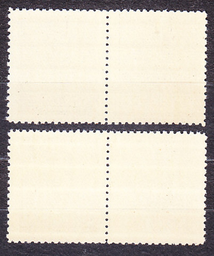 PROTEKTORÁT 1941, Pofis 62 KL-63 KL, ** čistá séria s ľavými kupónmi. ANTONÍN DVOŘÁK.