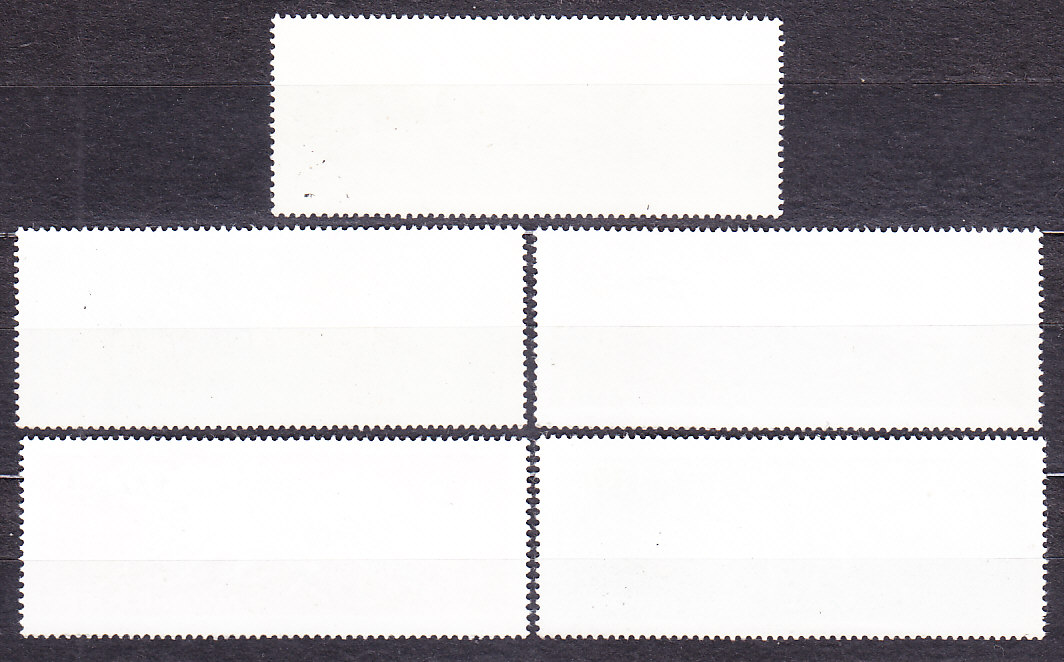 MAĎARSKO 1961, Michel 1776-1780, razené. DOSTIHY, KONE.