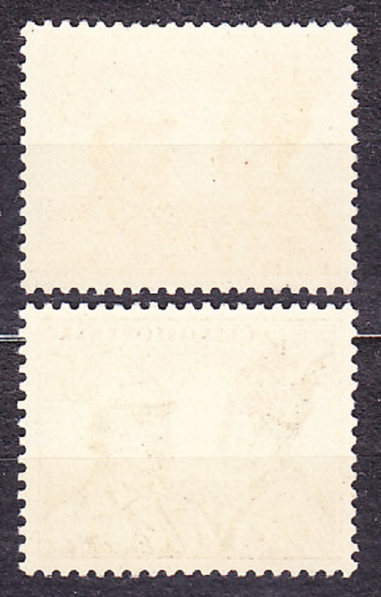 ČSSR 1952, Pofis 631-632, ** čistá séria. LEKÁR DR. EMIL HOLUB.