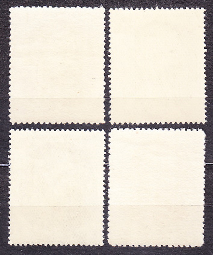ČSSR 1951, Pofis 593-596, ** čistá séria. PRAŽSKÁ JAR - SKLADATELIA.