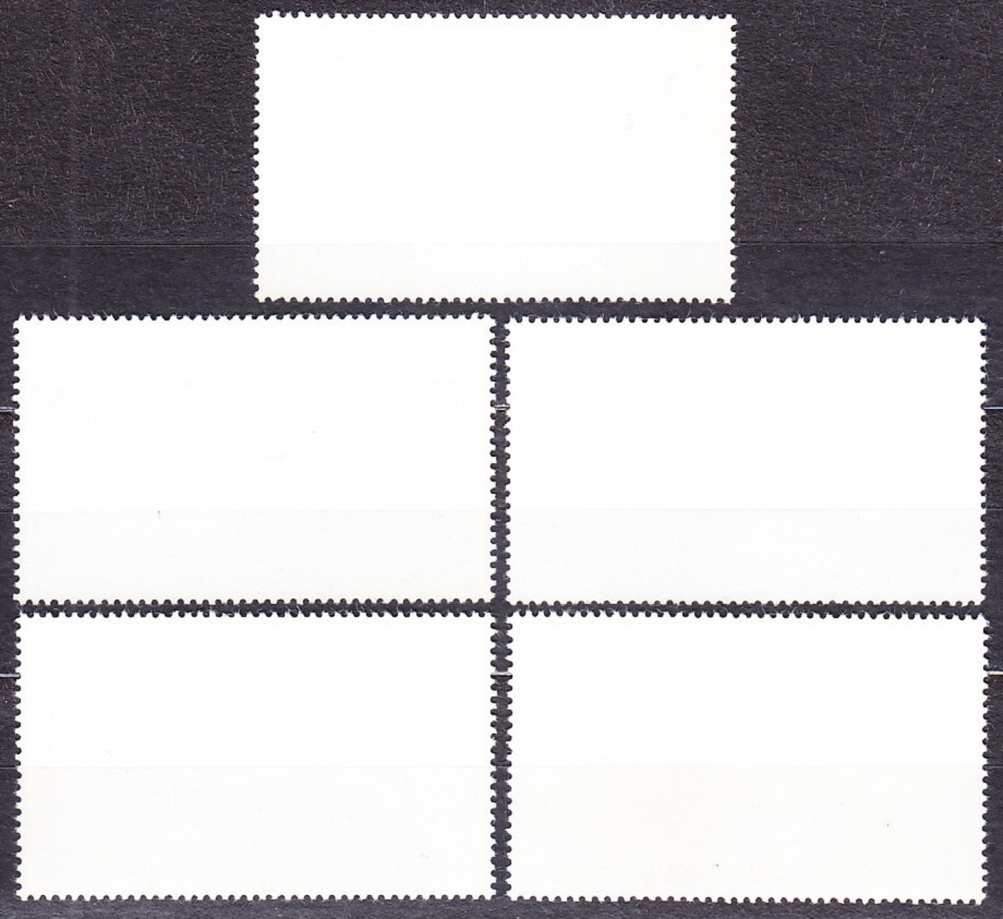 NDR 1976, Michel 2126-2130, razené. LOH V MONTREALI.
