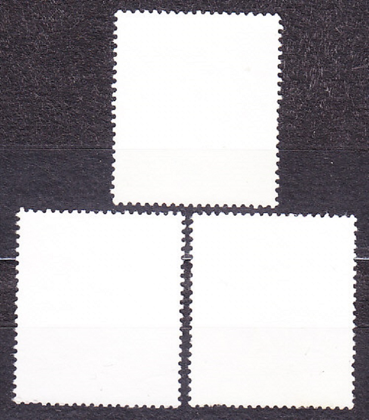 ŠPANIELSKO 1966, Michel 1653-1655, razená séria. SPISOVATELIA.