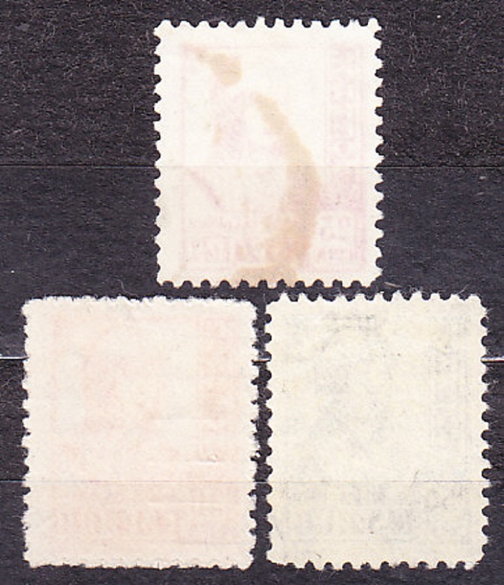 ŠPANIELSKO 1937, Michel 772-773, 775, razené. KRÁĽOVNÁ ISABELLA I.