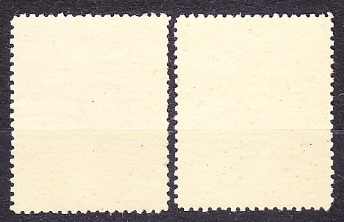 ČSSR 1947, Pofis 458-459, ** čistá séria. PREZIDENT T. G. MASARYK.